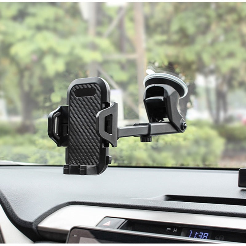 New Carbon Fiber Texture Car Phone Holder
