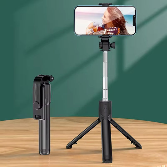 Mobile Phone Bluetooth Tripod Fill Light Selfie Stick